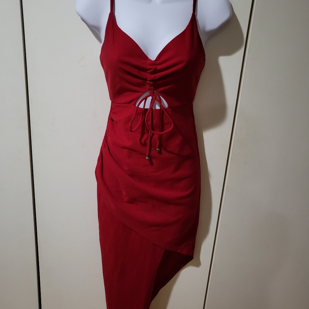 Hello Molly size 6 AUS xs red dress